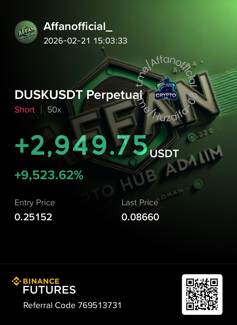 Current Trade Signal